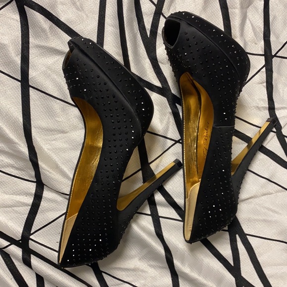 TedBakerStunningSparklingBlackCrystals GoldLining Too Gorgeous to Describe! - Picture 12 of 16